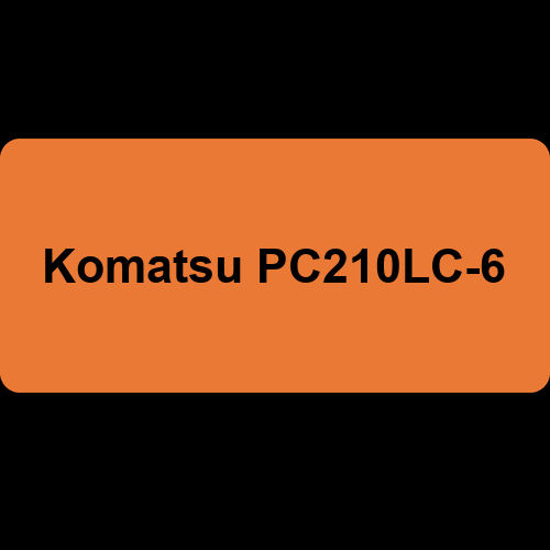Komatsu PC210LC-6